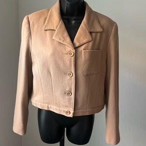 J.G Hook Vintage Wool Cropped Jacket. Preloved